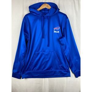 Dunbrooke Buffalo Bills Royal Blue Hoodie Mens sz Large L Sweatshirt NFL